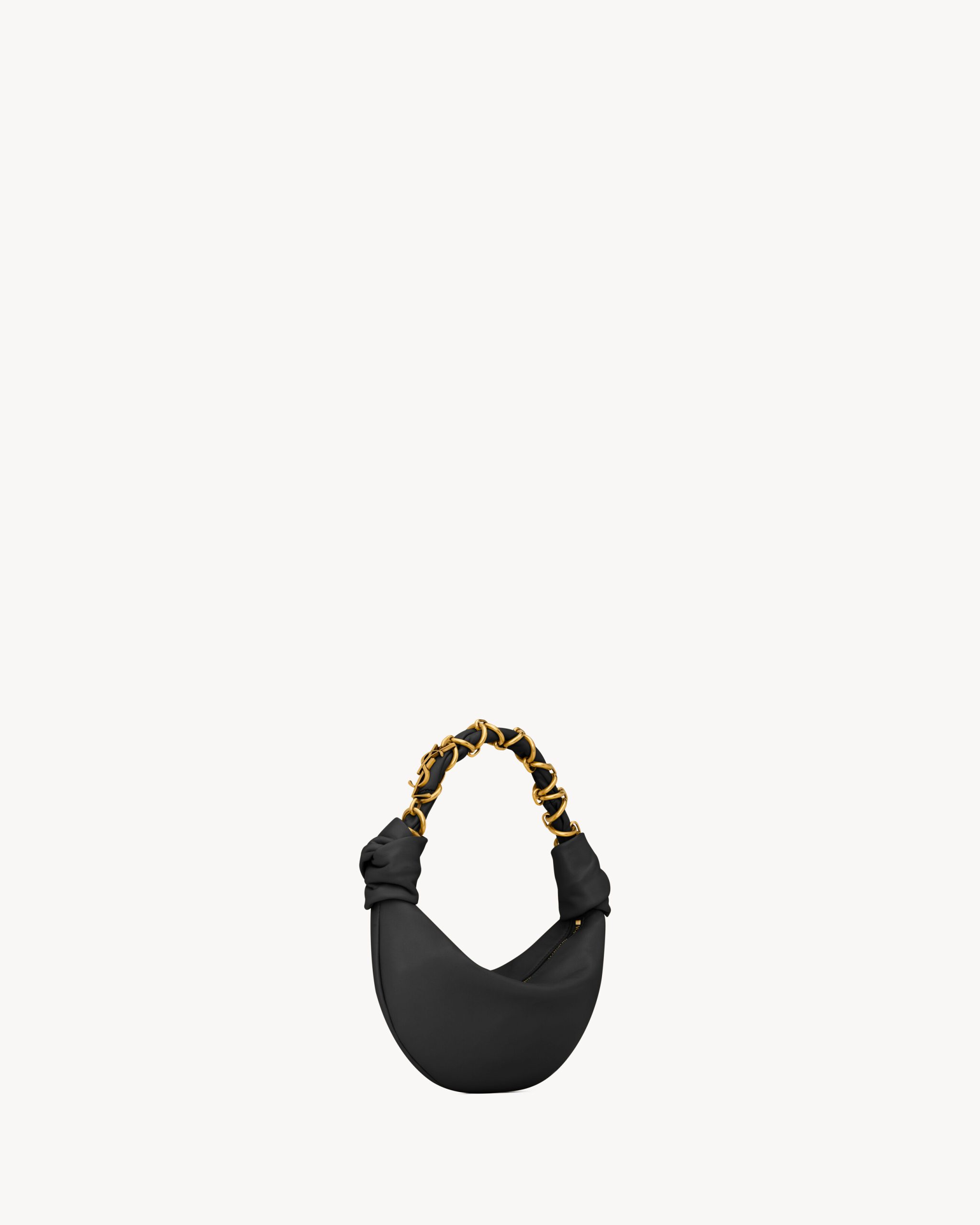 YSL AMALIA mini hobo in lambskin - Image 3